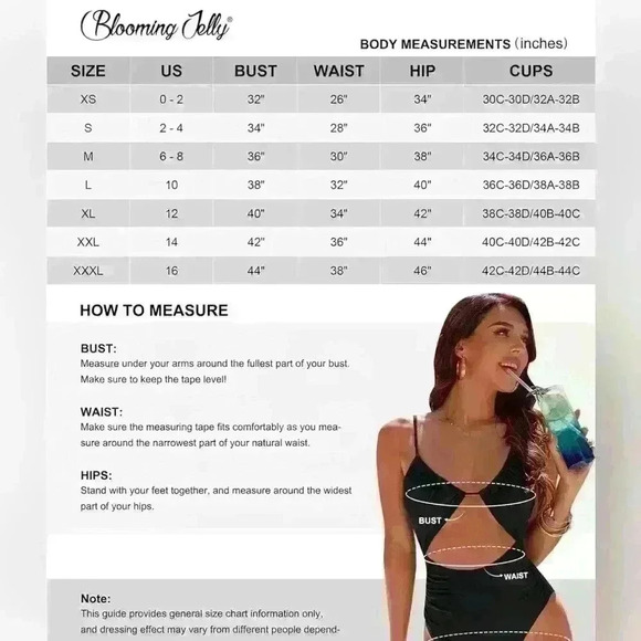 Blooming Jelly One Piece XL bathing suit, Cutout, High Waisted, Green- NEW! - Picture 3 of 7